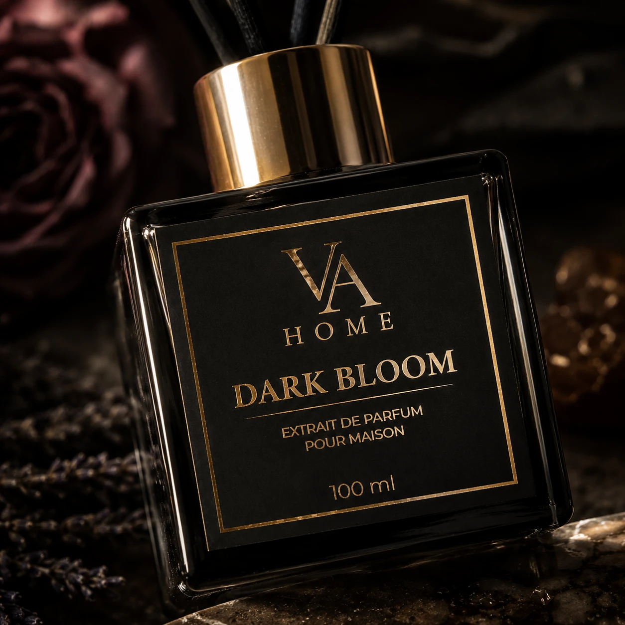 VA HOME dark-bloom — macro