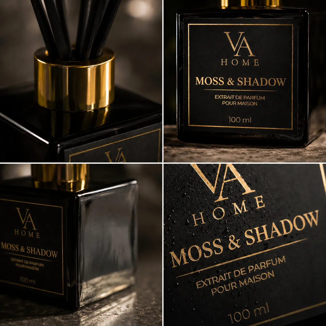 VA HOME moss-and-shadow — detail