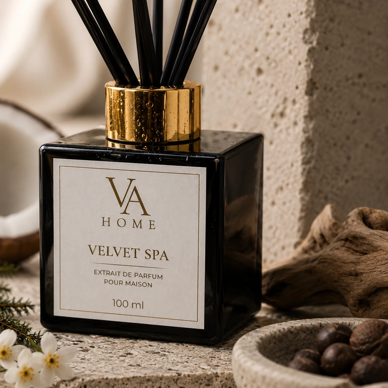 VA HOME Velvet Spa — макро фото