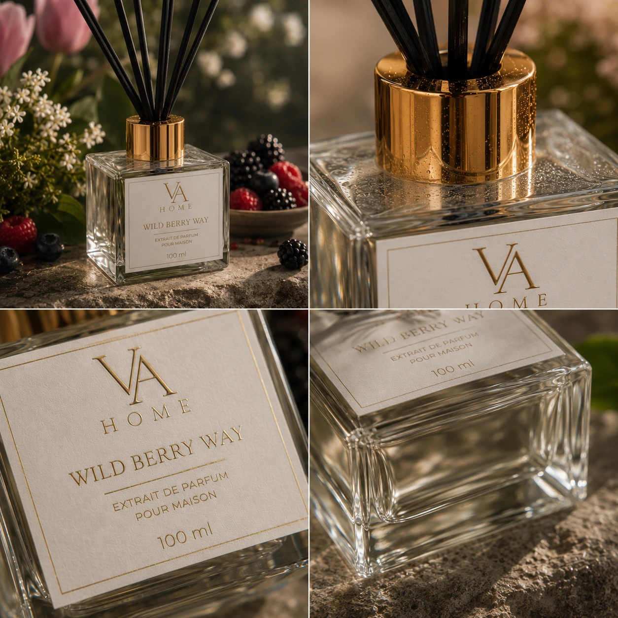 VA HOME Wild Berry Way — деталі флакона