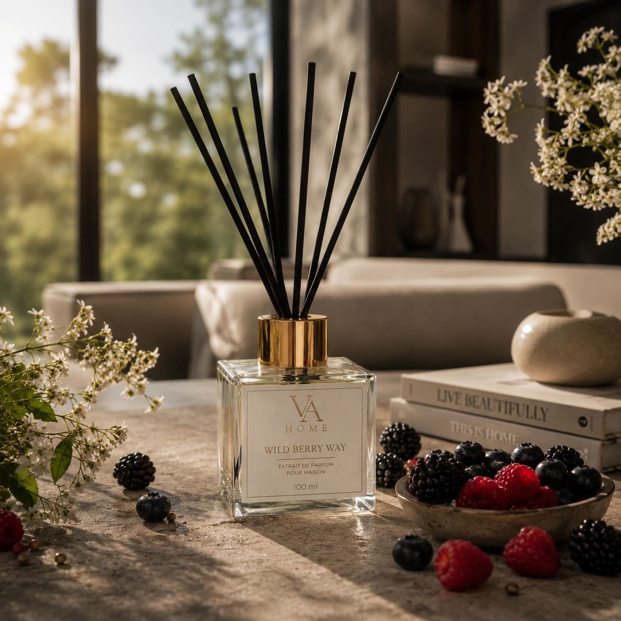 VA HOME Wild Berry Way — в інтер’єрі